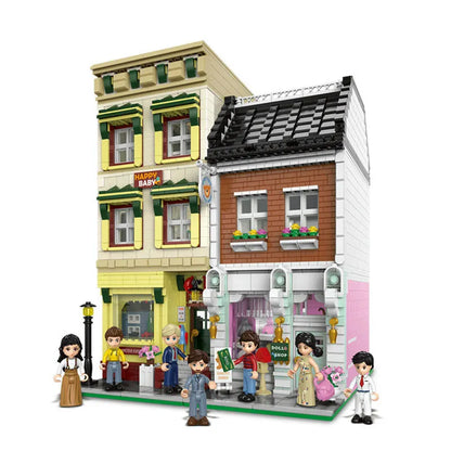 Xingbao MOC Building Block Set: Europa City Store, Model XB01010