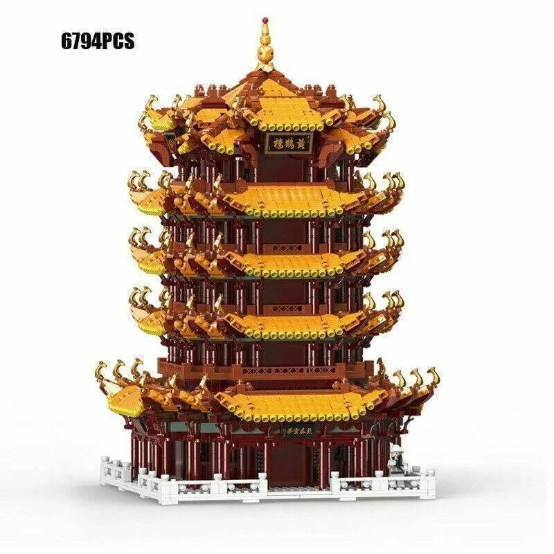 Xingbao MOC Building Block Set: Yellow Crane Tower, Model XB01024