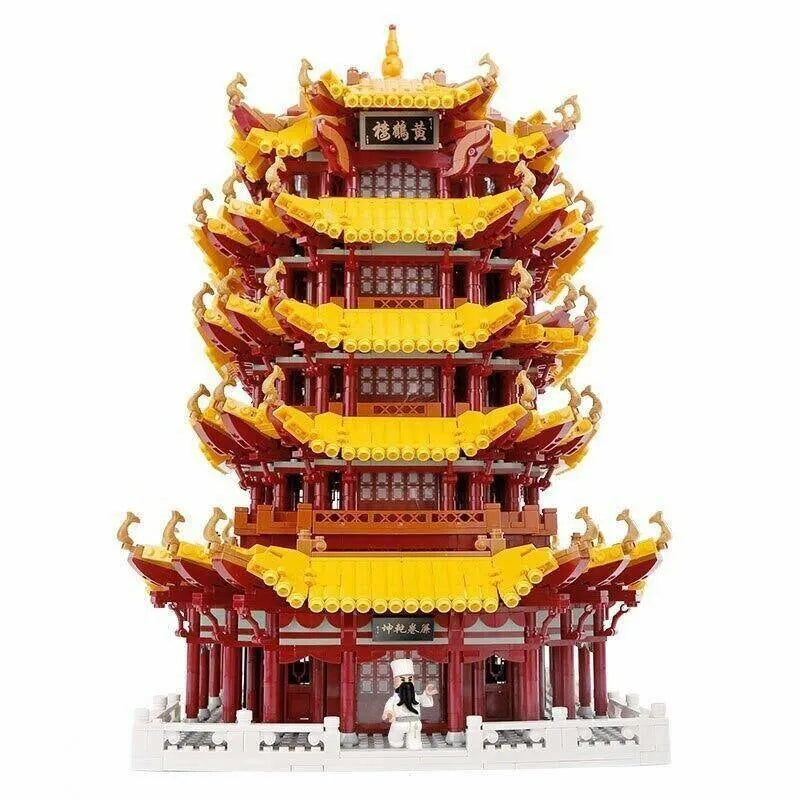 Xingbao MOC Building Block Set: Yellow Crane Tower, Model XB01024