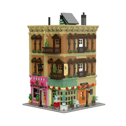 Xingbao MOC Building Block Set: Experts Europa City Grocery Store