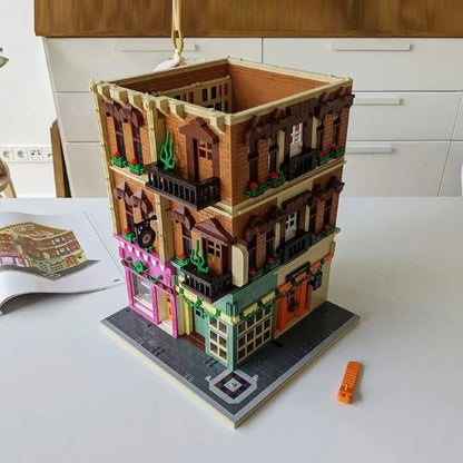 Xingbao MOC Building Block Set: Experts Europa City Grocery Store