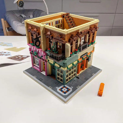 Xingbao MOC Building Block Set: Experts Europa City Grocery Store