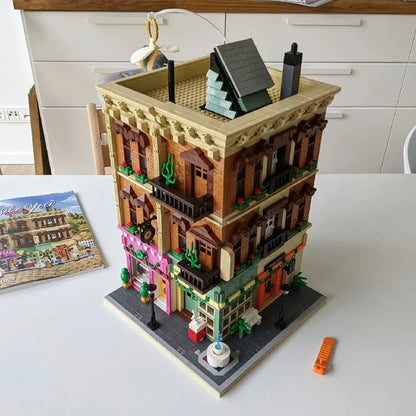 Xingbao MOC Building Block Set: Experts Europa City Grocery Store