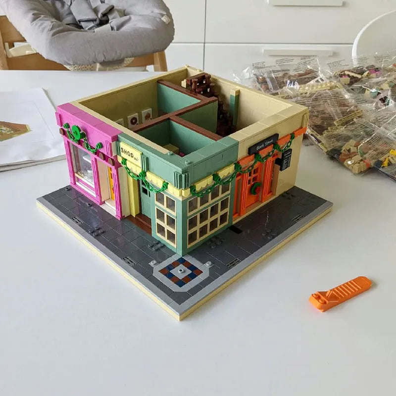 Xingbao MOC Building Block Set: Experts Europa City Grocery Store