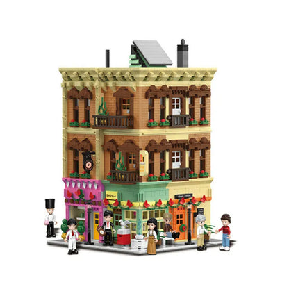 Xingbao MOC Building Block Set: Experts Europa City Grocery Store