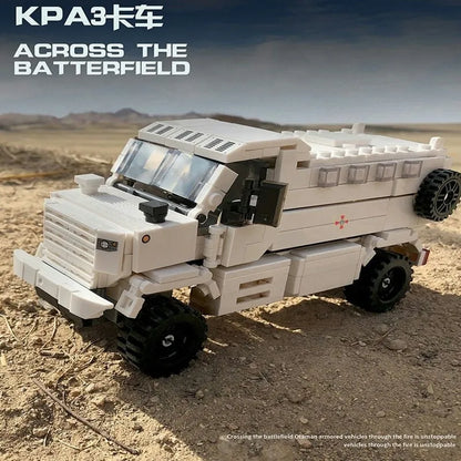 Xingbao MOC Building Block Set: Armored Off-Road KPA3 Truck, Model XB06804