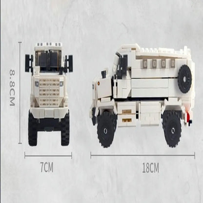 Xingbao MOC Building Block Set: Armored Off-Road KPA3 Truck, Model XB06804