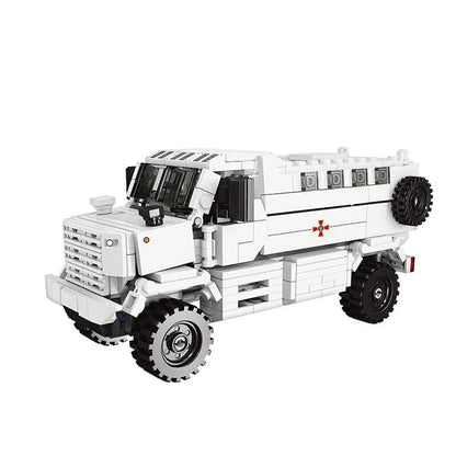 Xingbao MOC Building Block Set: Armored Off-Road KPA3 Truck, Model XB06804