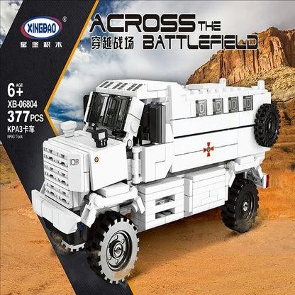 Xingbao MOC Building Block Set: Armored Off-Road KPA3 Truck, Model XB06804