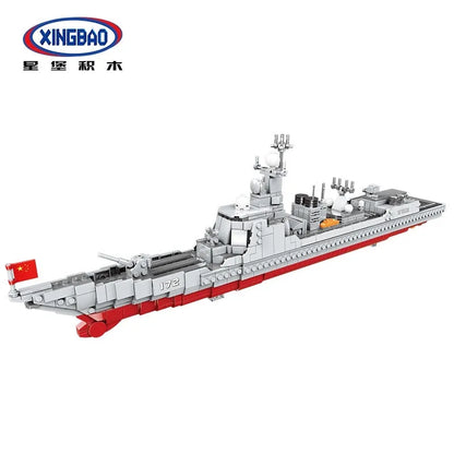 Xingbao MOC Building Block Set: Guided Missiles Destroyer Warship, Model XB06028