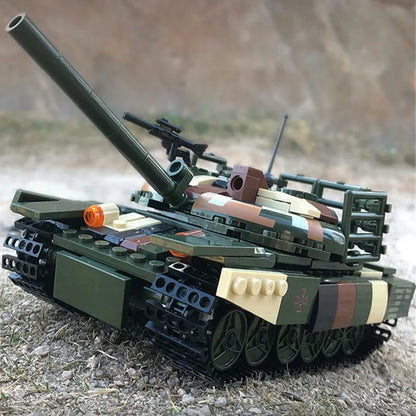 Xingbao MOC Building Block Set: WW2 T72 Main Battle Tank, Model XB06802