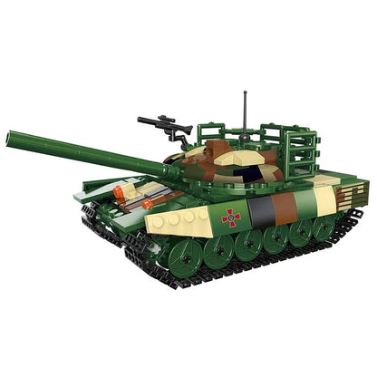 Xingbao MOC Building Block Set: WW2 T72 Main Battle Tank, Model XB06802