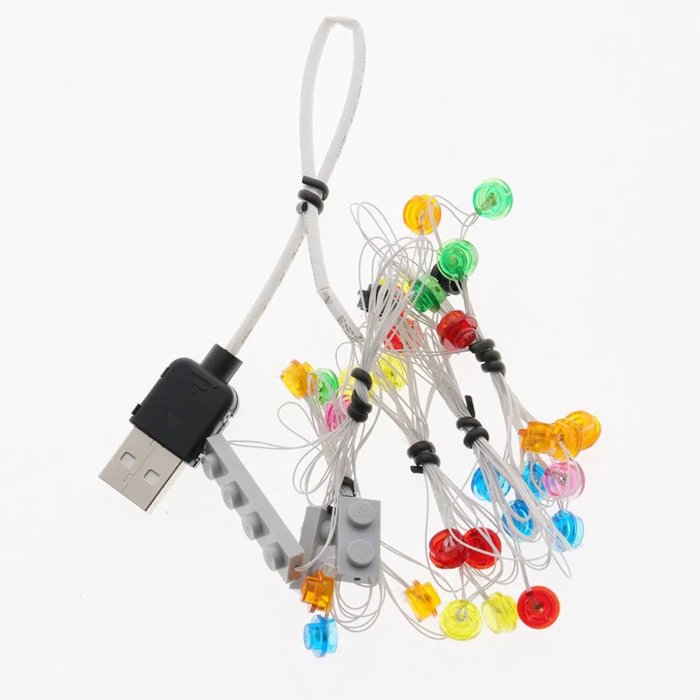 YEBRICKS LED Light Kit for 10267 Gingerbread House (Lights Only), Model L-10267
