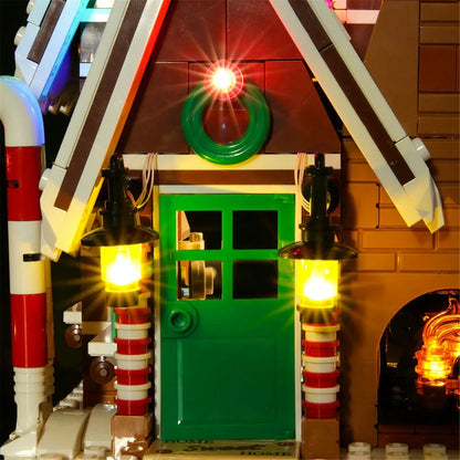 YEBRICKS LED Light Kit for 10267 Gingerbread House (Lights Only), Model L-10267