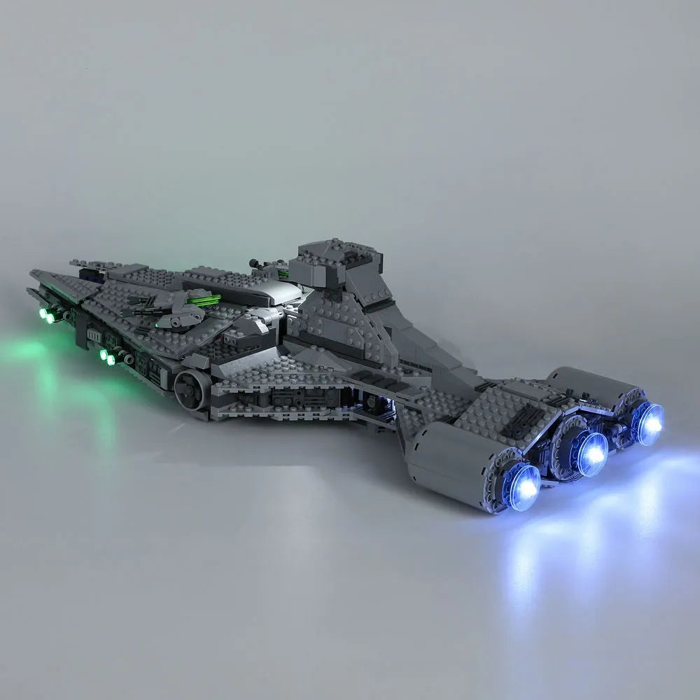 YEBRICKS LED Light Kit for 75315 Imperial Cruiser (Lights Only), Model L-75315