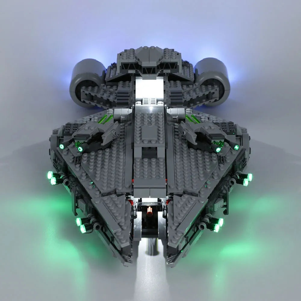 YEBRICKS LED Light Kit for 75315 Imperial Cruiser (Lights Only), Model L-75315
