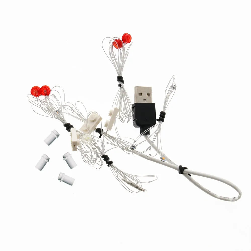 YEBRICKS LED Light Kit for 75218 X-Wing Starfighter (Lights Only), Model L-75218