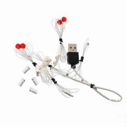 YEBRICKS LED Light Kit for 75218 X-Wing Starfighter (Lights Only), Model L-75218