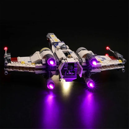 YEBRICKS LED Light Kit for 75218 X-Wing Starfighter (Lights Only), Model L-75218