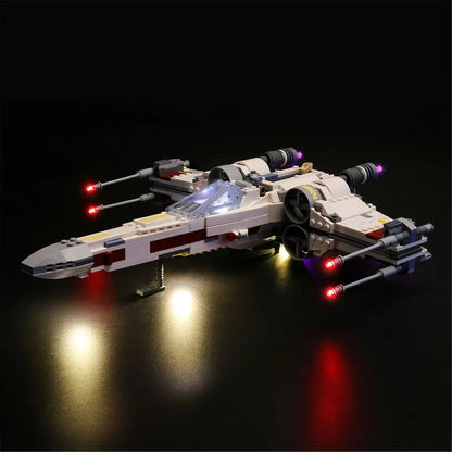 YEBRICKS LED Light Kit for 75218 X-Wing Starfighter (Lights Only), Model L-75218
