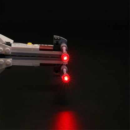 YEBRICKS LED Light Kit for 75218 X-Wing Starfighter (Lights Only), Model L-75218