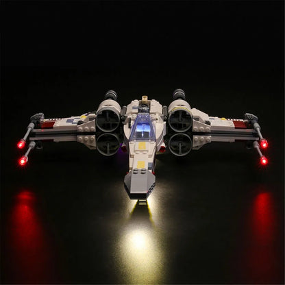 YEBRICKS LED Light Kit for 75218 X-Wing Starfighter (Lights Only), Model L-75218