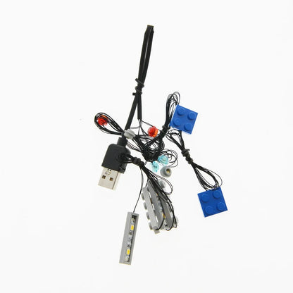 YEBRICKS LED Light Kit for 75292 The Razor Crest (Lights Only), Model L-75292
