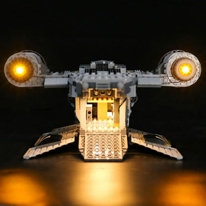 YEBRICKS LED Light Kit for 75292 The Razor Crest (Lights Only), Model L-75292