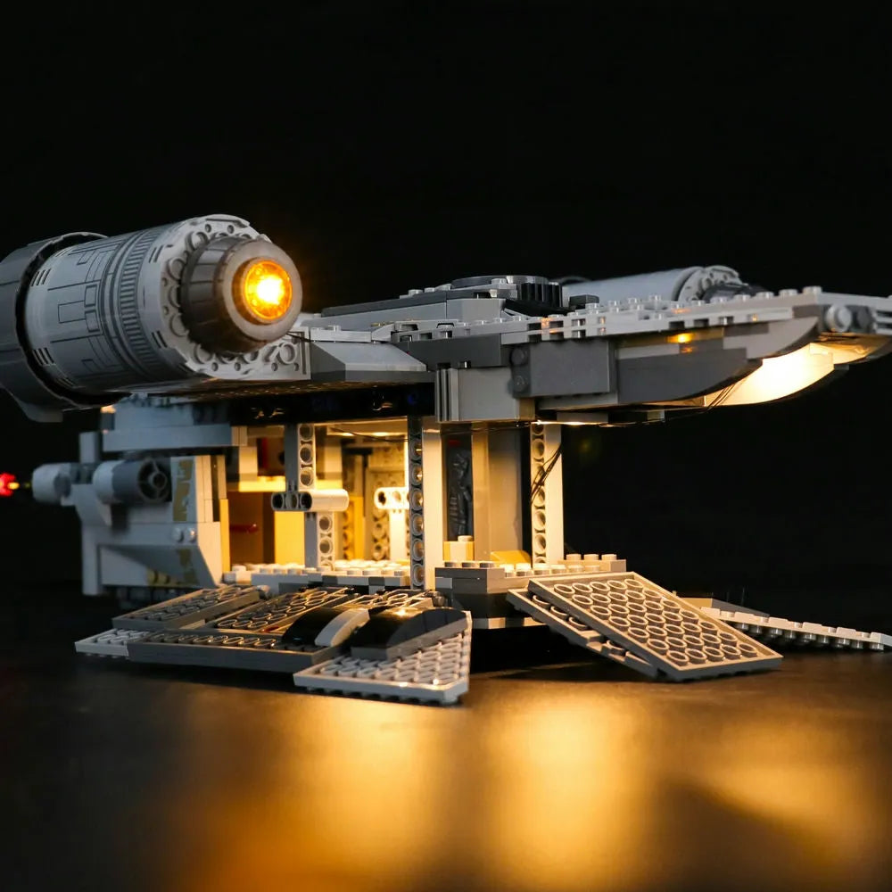 YEBRICKS LED Light Kit for 75292 The Razor Crest (Lights Only), Model L-75292