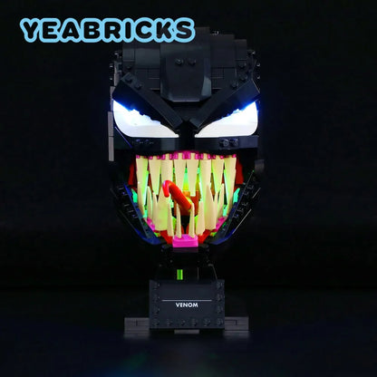 YEBRICKS LED Light Kit for 76187 The Venom (Lights Only), Model L-76187