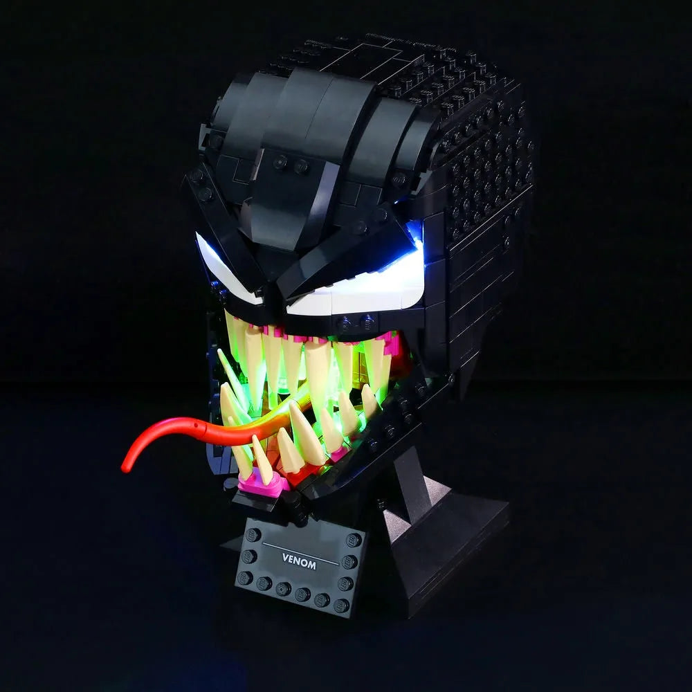 YEBRICKS LED Light Kit for 76187 The Venom (Lights Only), Model L-76187