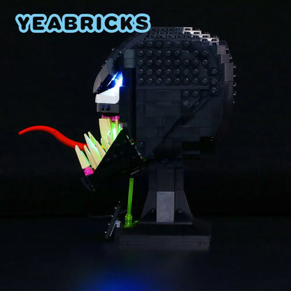 YEBRICKS LED Light Kit for 76187 The Venom (Lights Only), Model L-76187