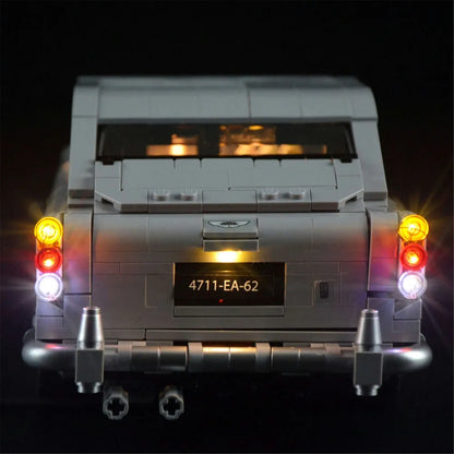 YEBRICKS LED Light Kit for 10262 James Bond Aston Martin DB5 (Lights Only), Model L-10262