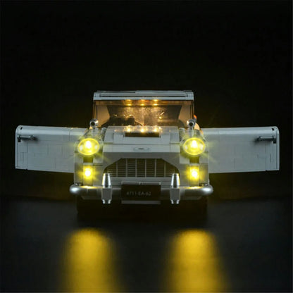 YEBRICKS LED Light Kit for 10262 James Bond Aston Martin DB5 (Lights Only), Model L-10262