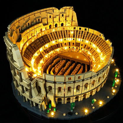 YEBRICKS LED Light Kit for 10276 Creator Expert Colosseum (Lights Only), Model L-10276