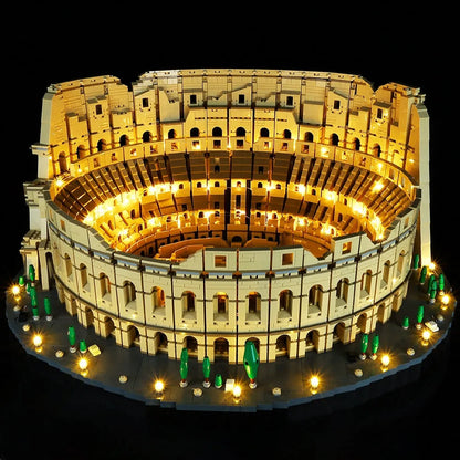 YEBRICKS LED Light Kit for 10276 Creator Expert Colosseum (Lights Only), Model L-10276