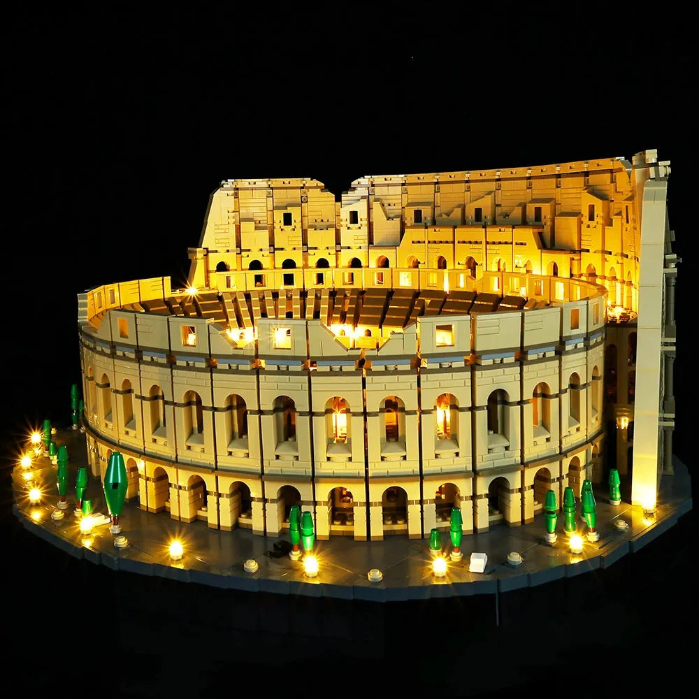 YEBRICKS LED Light Kit for 10276 Creator Expert Colosseum (Lights Only), Model L-10276