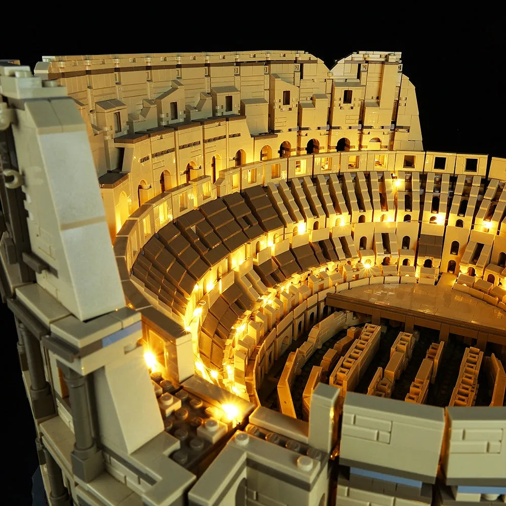 YEBRICKS LED Light Kit for 10276 Creator Expert Colosseum (Lights Only), Model L-10276