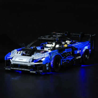 YEBRICKS LED Light Kit for 42123 McLaren Senna GTR (Lights Only), Model L-42123
