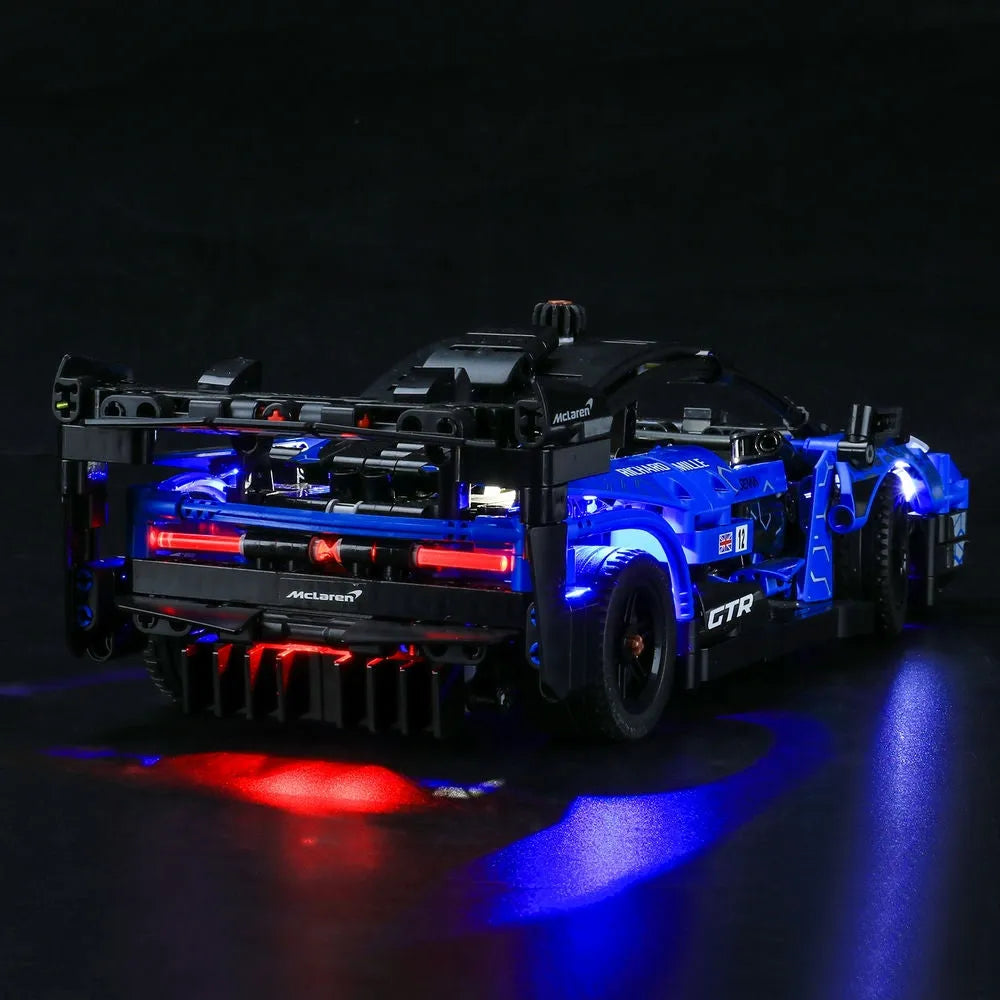YEBRICKS LED Light Kit for 42123 McLaren Senna GTR (Lights Only), Model L-42123