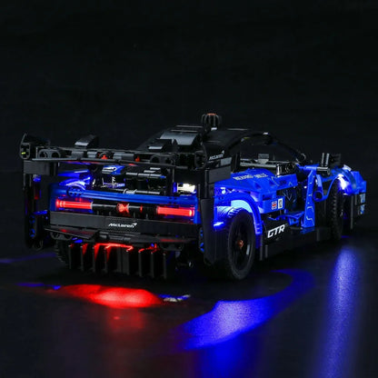 YEBRICKS LED Light Kit for 42123 McLaren Senna GTR (Lights Only), Model L-42123