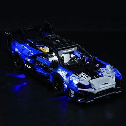 YEBRICKS LED Light Kit for 42123 McLaren Senna GTR (Lights Only), Model L-42123