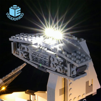 YEBRICKS LED Light Kit for 75055 The Imperial Star Destroyer (Lights Only), Model L-75055