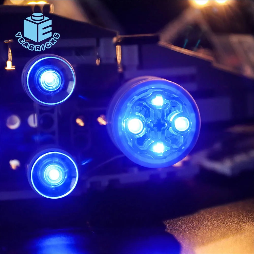 YEBRICKS LED Light Kit for 75055 The Imperial Star Destroyer (Lights Only), Model L-75055