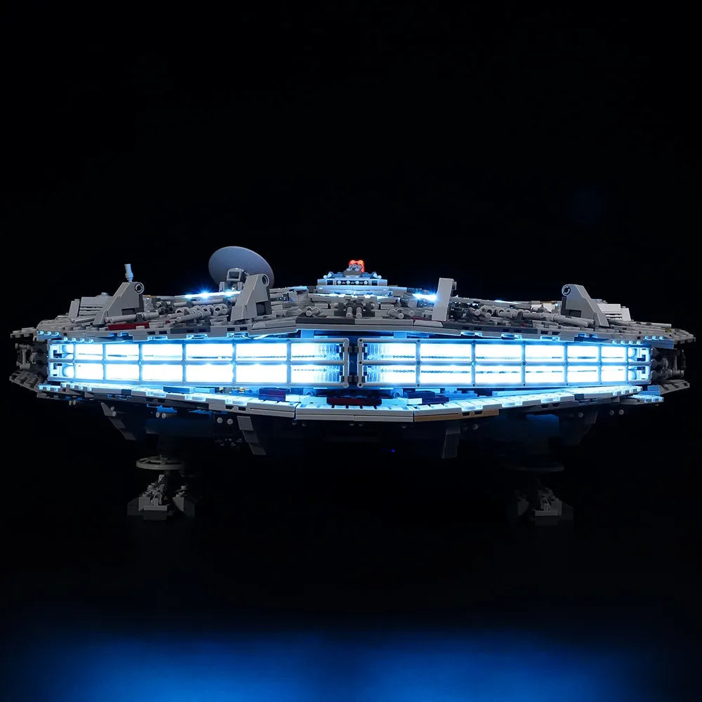 YEBRICKS LED Light Kit for 75192 Millennium Falcon Ultimate Collectors (Lights Only), Model L-75192L2