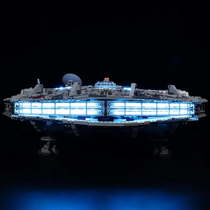 YEBRICKS LED Light Kit for 75192 Millennium Falcon Ultimate Collectors (Lights Only), Model L-75192L2