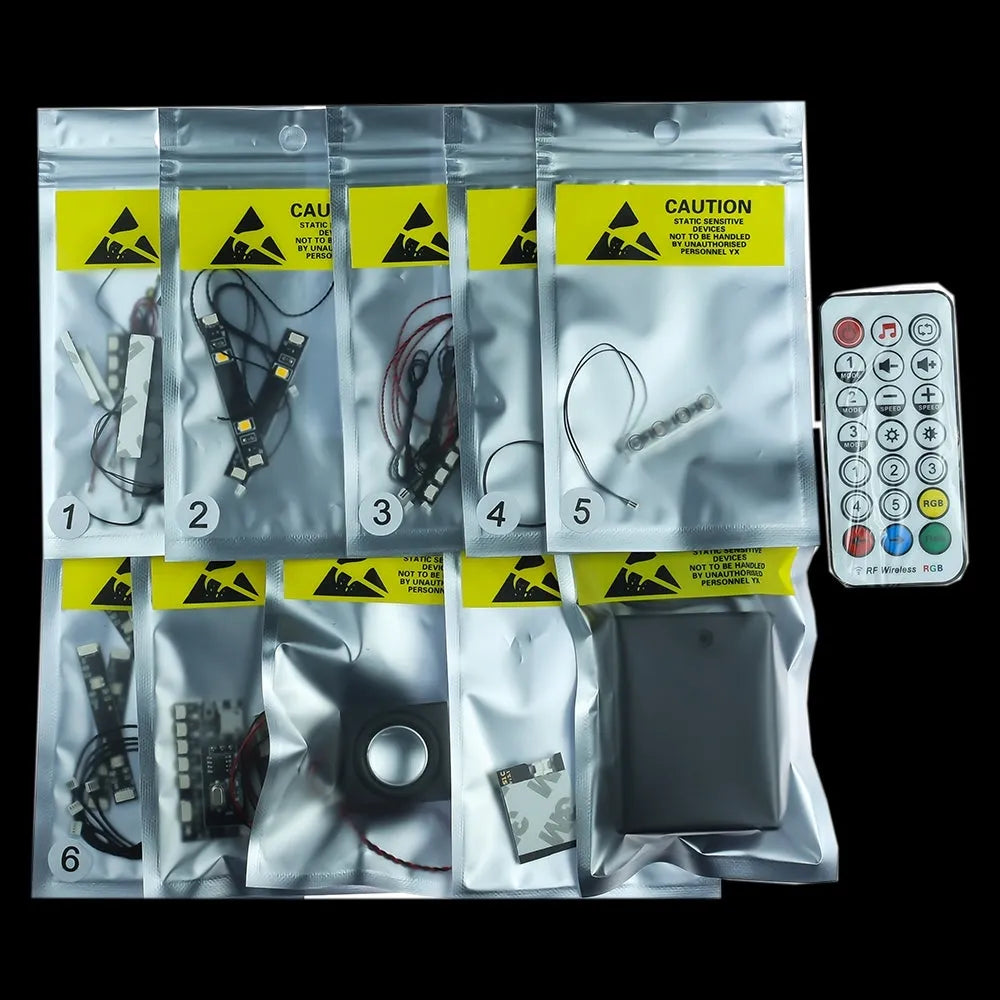YEBRICKS LED Light Kit for 42110 Technic Defender Car (Lights Only), Model L-42110