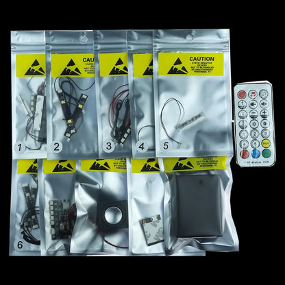 YEBRICKS LED Light Kit for 42110 Technic Defender Car (Lights Only), Model L-42110