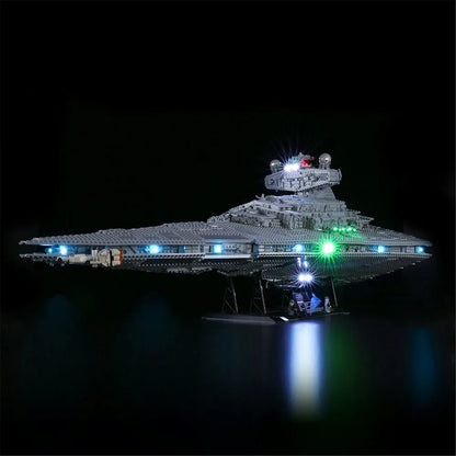 YEBRICKS LED Light Kit for 75252 Imperial Destroyer (Lights Only), Model L-75252
