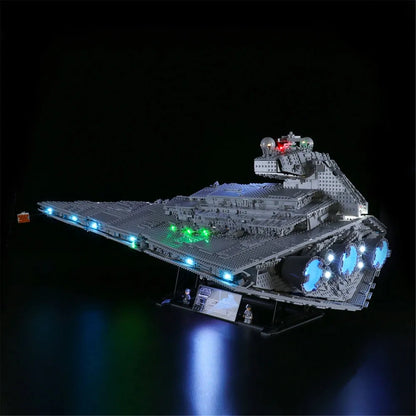 YEBRICKS LED Light Kit for 75252 Imperial Destroyer (Lights Only), Model L-75252